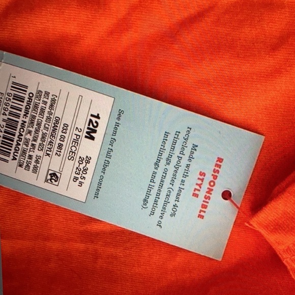 Cat & jack Halloween monster T-Shirt - Picture 3 of 4